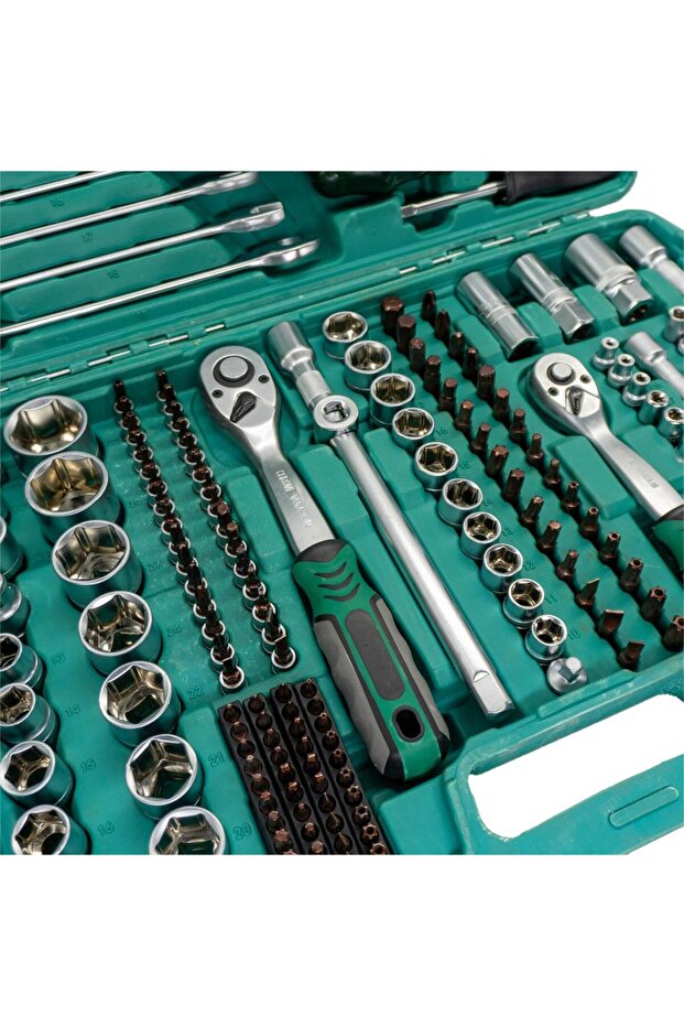 5465 Socket Set, Bits, Mechanic's Set with Combination Wrench - 216 Pieces - 5