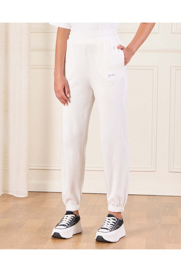 Senior Girls Ivory Active Pants