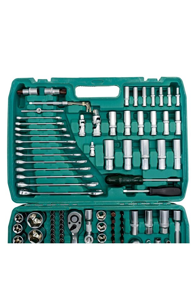 5465 Socket Set, Bits, Mechanic's Set with Combination Wrench - 216 Pieces - 4