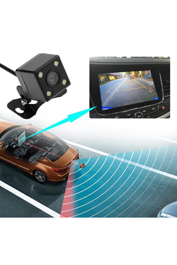 Car reversing camera with 4 LEDs - 7