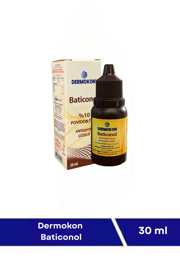 Baticonol Povidon Iyot %10 Antiseptik Çözelti 30 ml - 1