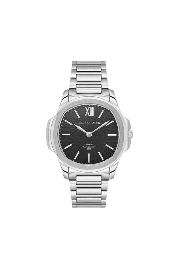 Novelties Black Dial Silver Stainless Steel 42mm Analog Men's Watch
