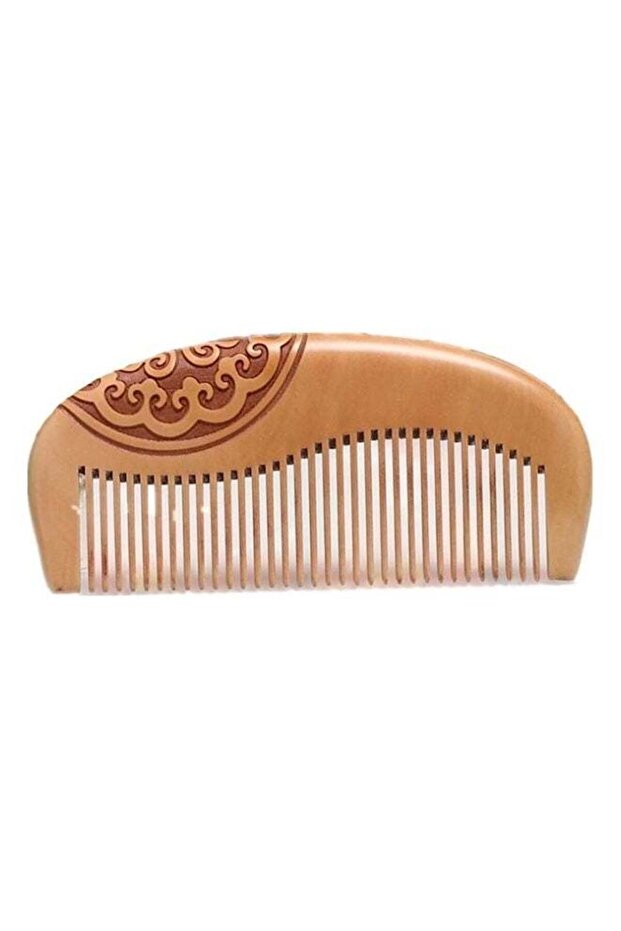 مشط تدليك الرأس المضاد للكهرباء الساكنة - بني - 1