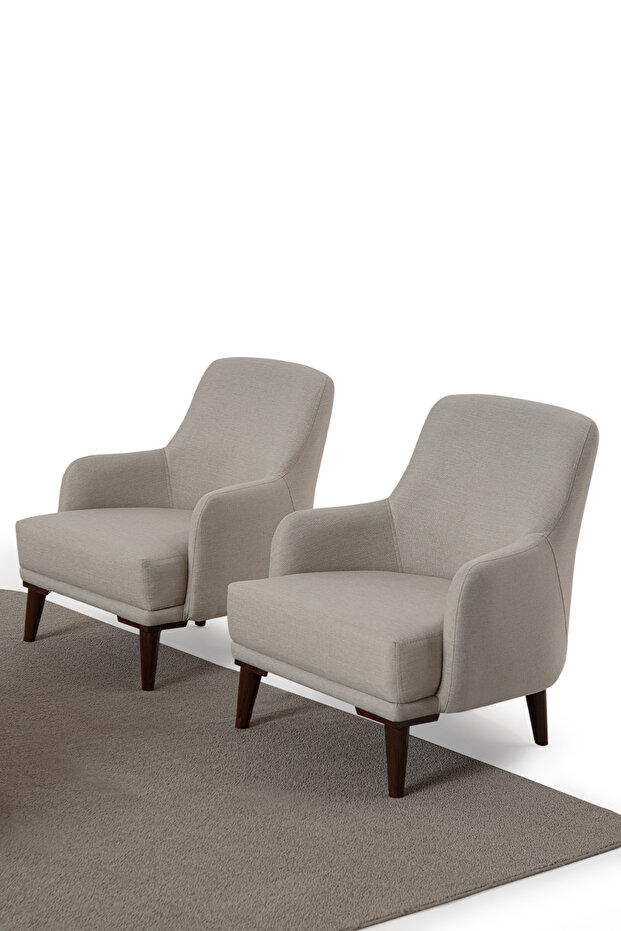 Regnar 3+3+1+1 Koltuk Takımı Krem - 7