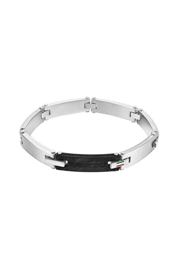 Ducati Speciale Silver Bracelet For Men