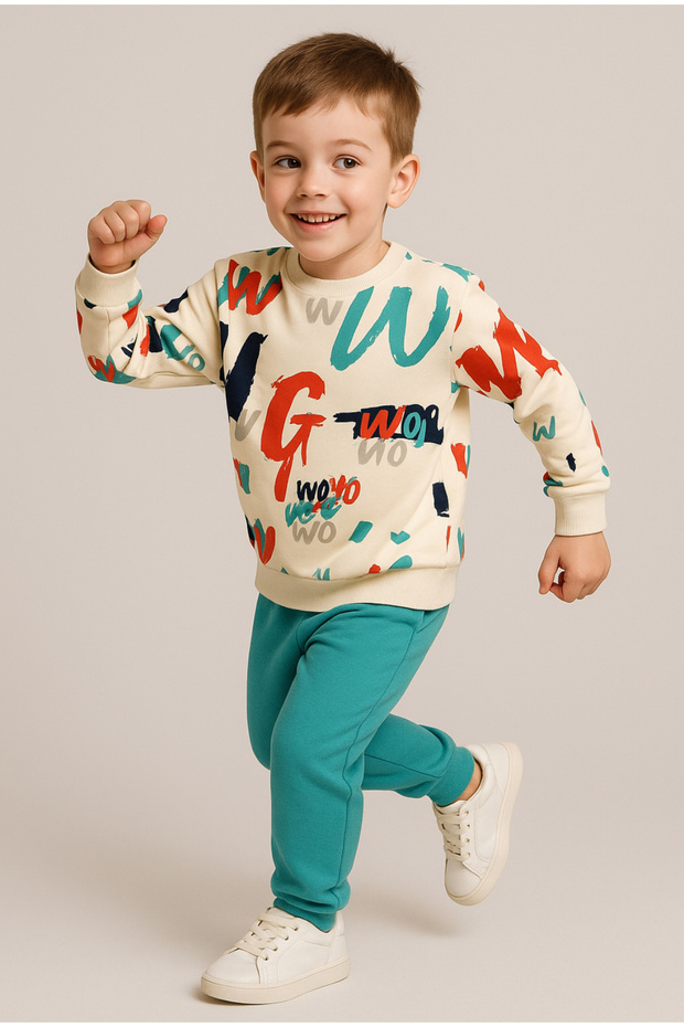 Boys' Top-Bottom Transitional Set - 1