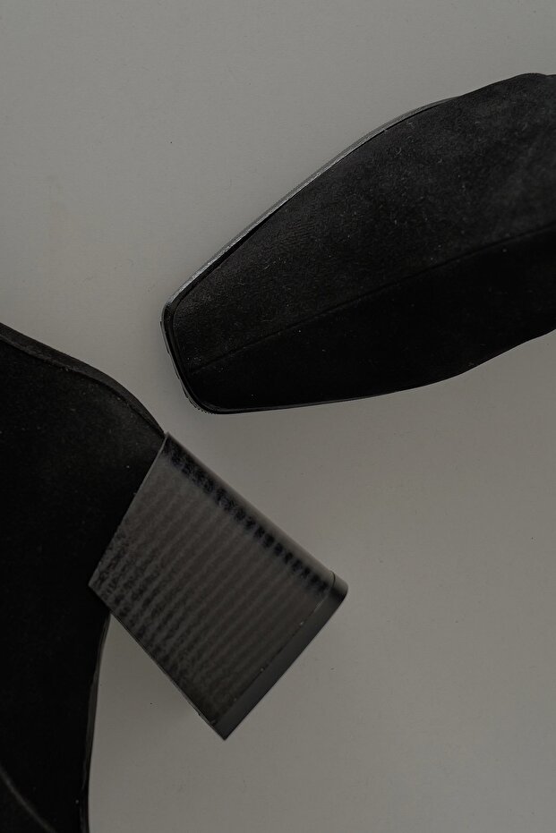 Küt Burun Kalın Topuk Bot - 4