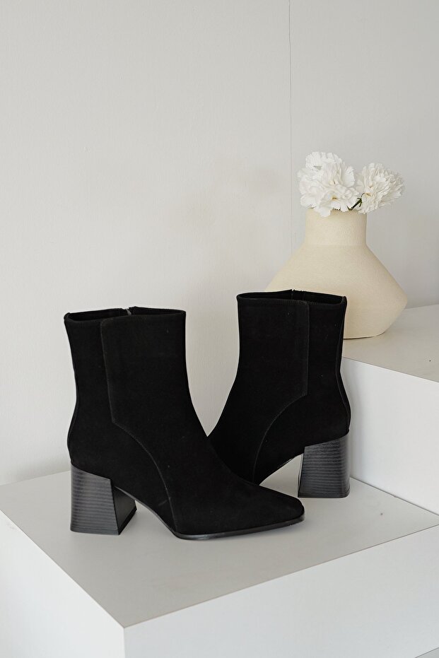 Küt Burun Kalın Topuk Bot - 3