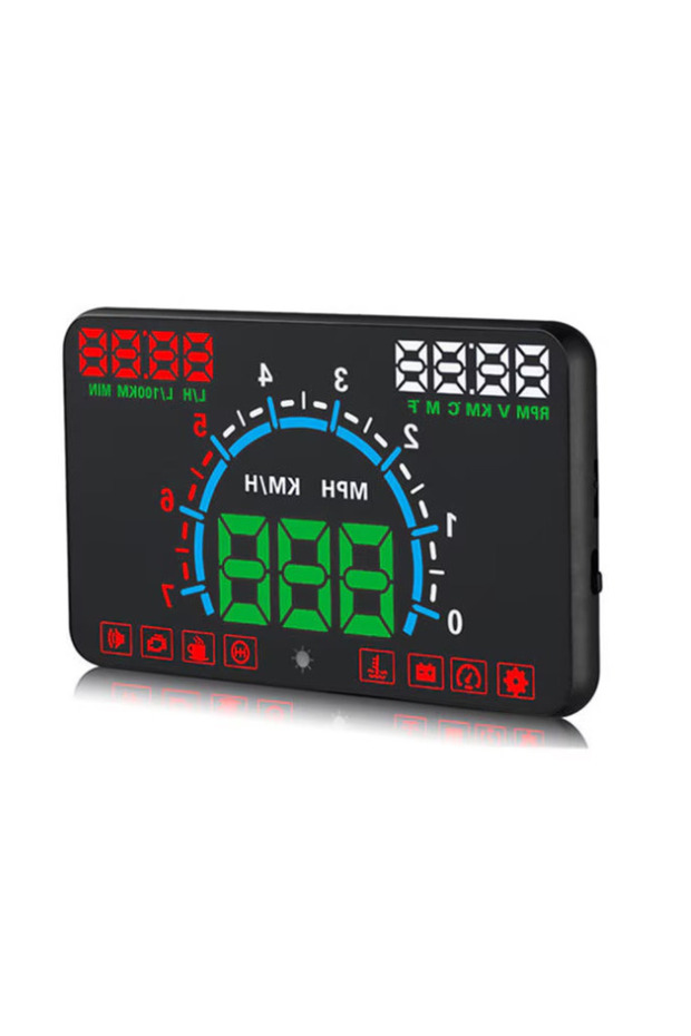 E350 Head Up Display Car Mileage With Multiple Functions And Windshield Projection - 8