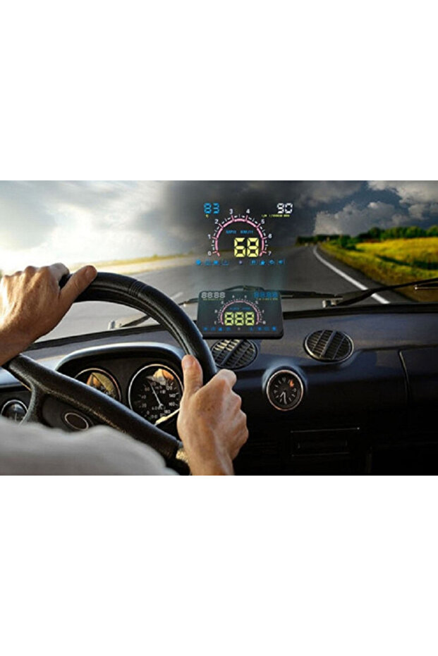 E350 Head Up Display Car Mileage With Multiple Functions And Windshield Projection - 9