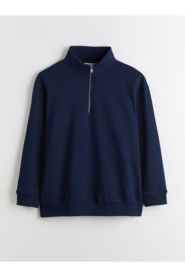 Stand Collar Men's Sweatshirt