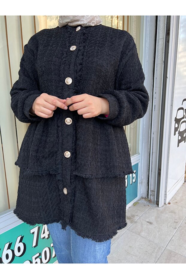 Tüvit ceket tunik - 1