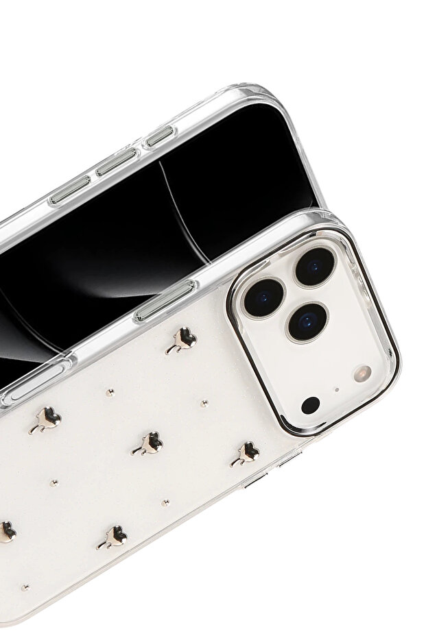 Sptrns Apple iPhone 17 Pro Max Bow Pattern Cover - (223845) Pattern 1 - 3