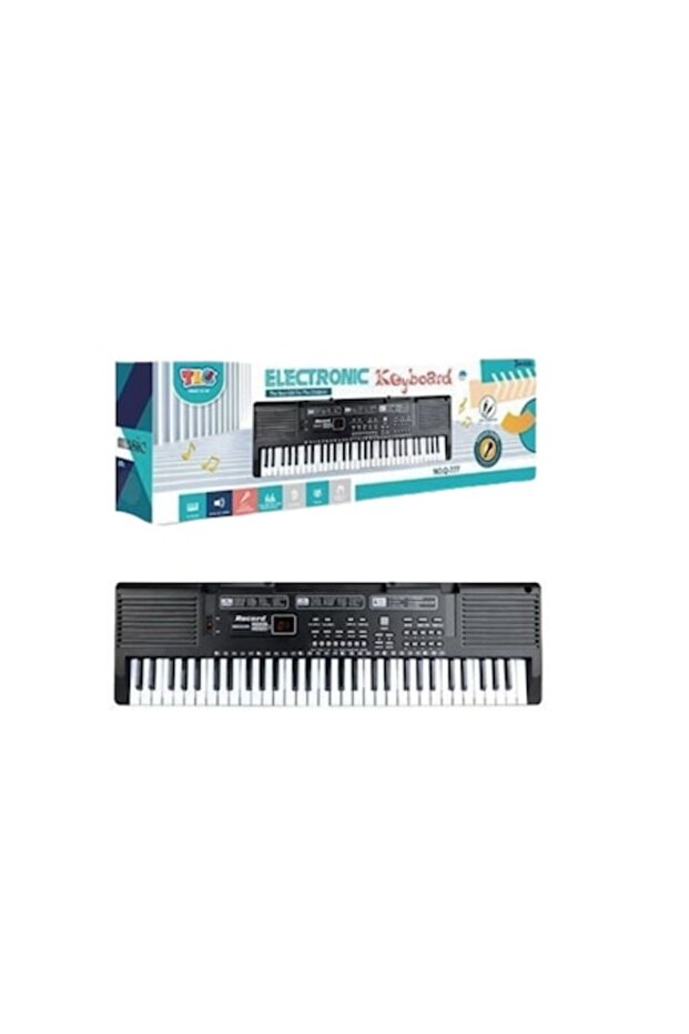 Electronic keyboard with 61 keys Q-777, microphone included, USB powered - 1