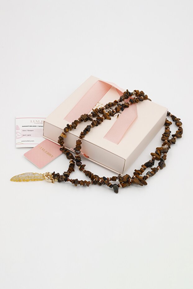 Nature Doğal Taş Kolye - 4