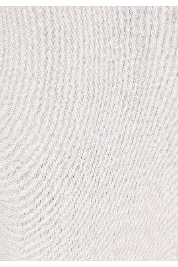 Regular Fit Orta Bel Düz Erkek Taş Şort - 6