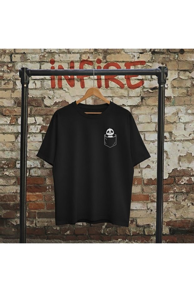 Unisex Oversized Panda T-Shirt