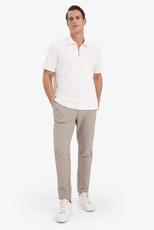 Jogger Fit Kısa Paça Pantolon F1673AX25WN - 1