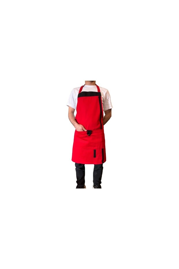Czn Model 2 Colorful Halter Neck Kitchen, Waiter, Barista Apron