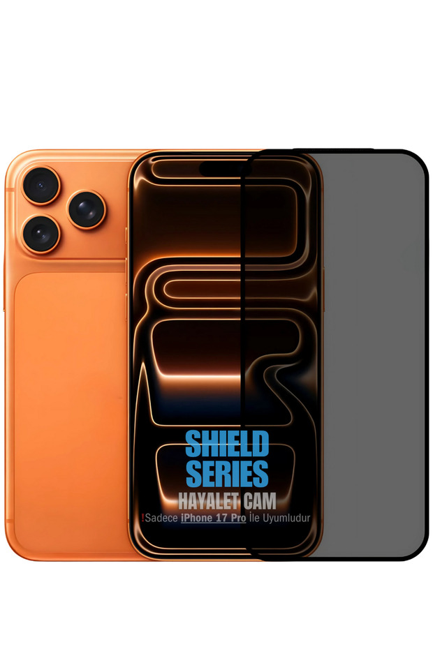 [Shield Hayalet] واقي شاشة زجاجي مقوى مضاد للكهرباء الساكنة متوافق مع iPhone 17 Pro من Hayalet ESD