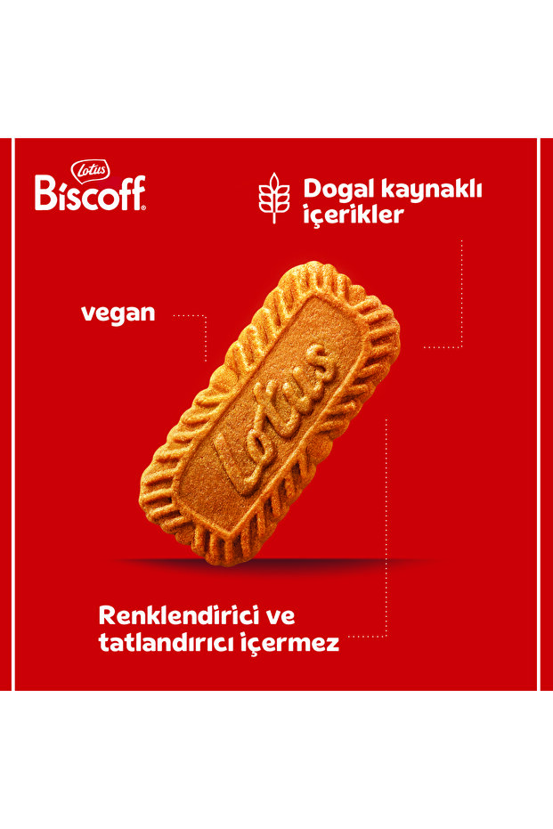 Biscoff Mini Bisküvi 50×6,25 g – Karamelize Kahve Yanı Lezzetli Atıştırmalık - 2