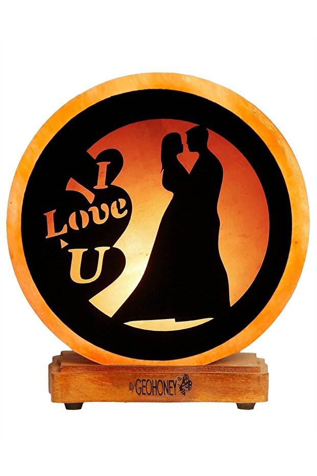 Himalayan Salt Lamp - I Love You Sign GH-CSL-041
