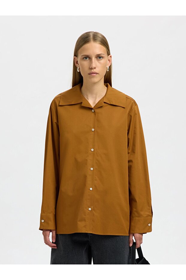 Langarmhemd Baumwoll - 1