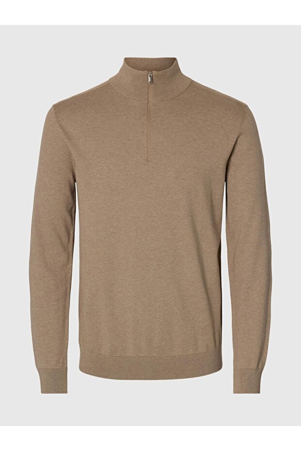 Strickpullover Half-zip - 2