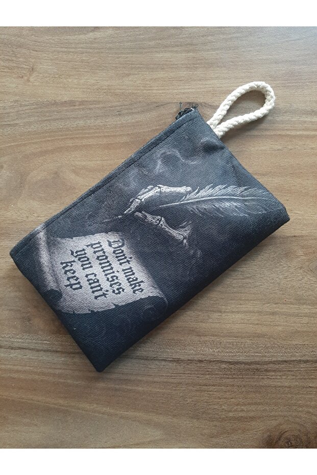 حقيبة OWL BAG لا تقدم وعداً، محفظة بتصميم منقوش، حامل أقلام، منظم حقائب