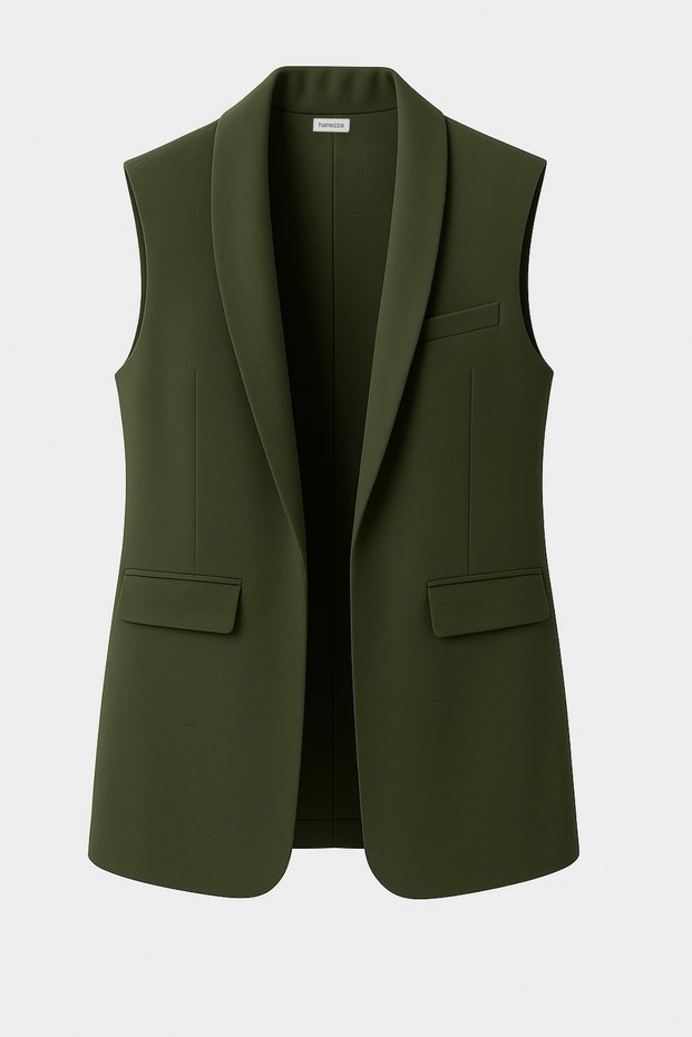 Stylish Women's Atlas Blazer Vest - 4 Seasons Office and Casual Combinations