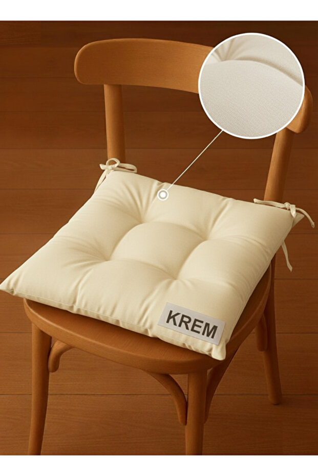 Pofidik Chair Cushion, Lace-Up 40X40