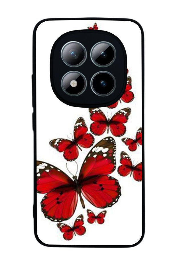 Redmi Note 15 Pro 4g Compatible Printed , Matte Black, Soft Silicone, Protective, Shock Absorbing Cover, Case