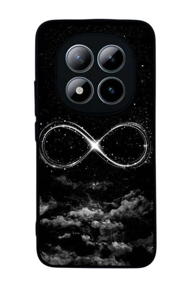 Redmi Note 15 Pro 4g Compatible Printed , Matte Black, Soft Silicone, Protective, Shock Absorbing Cover, Case