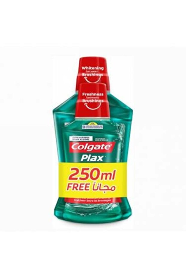 غسول الفم بلاكس بنكهة النعناع المنعش 500 مل + 250 مل مجانًا