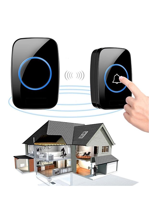 Sensörlü Kablosuz Kapı Zili A10 - 1