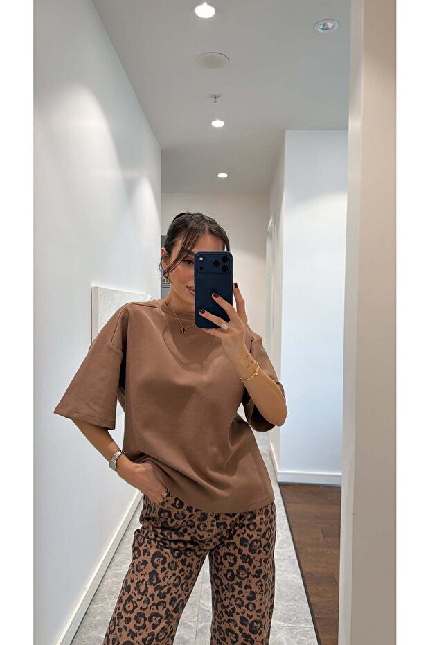 OVERSİZE BASİC TİŞÖRT - 4