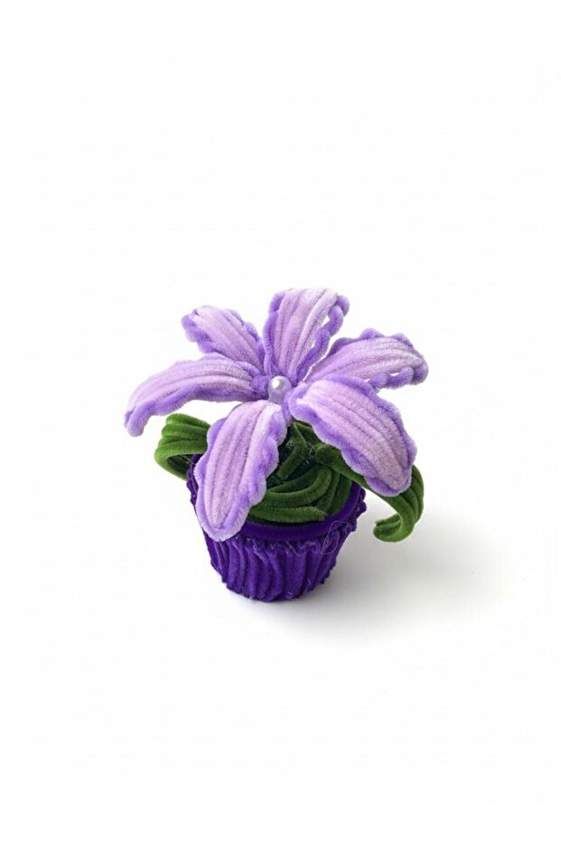 ŞÖNİL SAKSI ÇİÇEK - 1