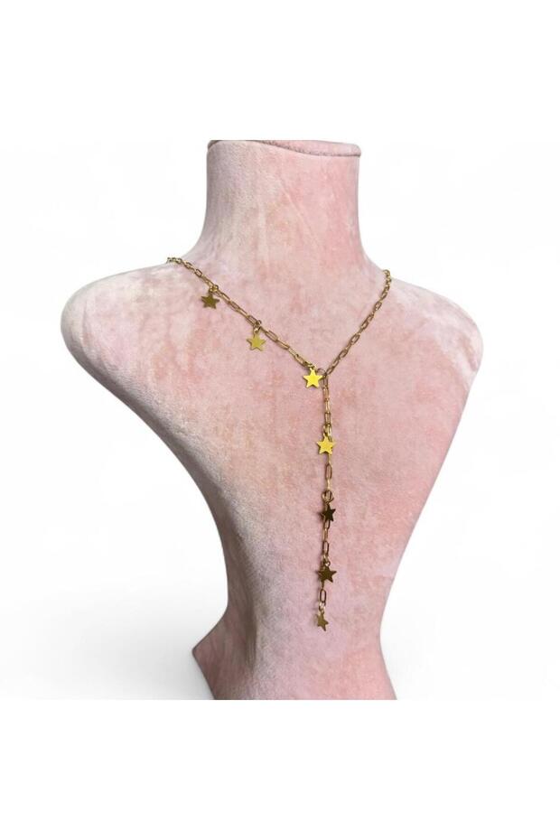 Stainless Steel Trend Exquisite Stylish Design Women Charm Necklace