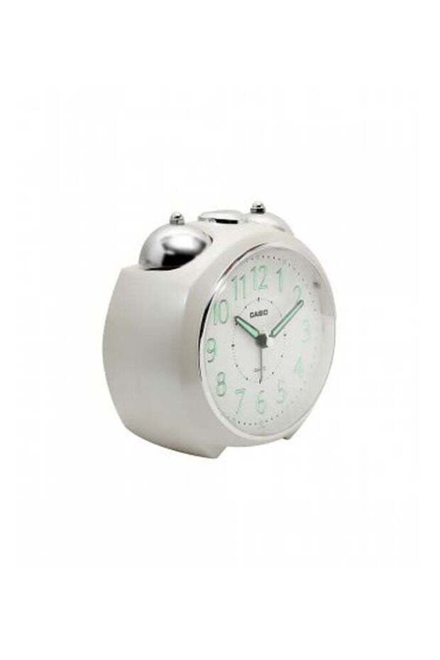 Table Quartz Alarm Clock White - 4