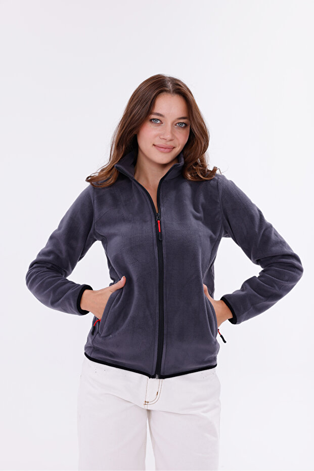 Women's Slim Fit Full-Zip Fleece Jacket