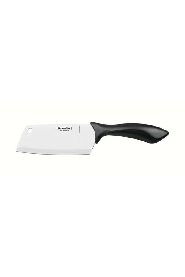 Tramontina Affilata 5 inches Cleaver with Stainless Steel Blade and Black Polypropylene Handle