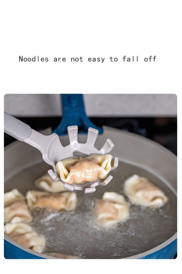296mm spaghetti spoon to prevent spaghetti from falling off