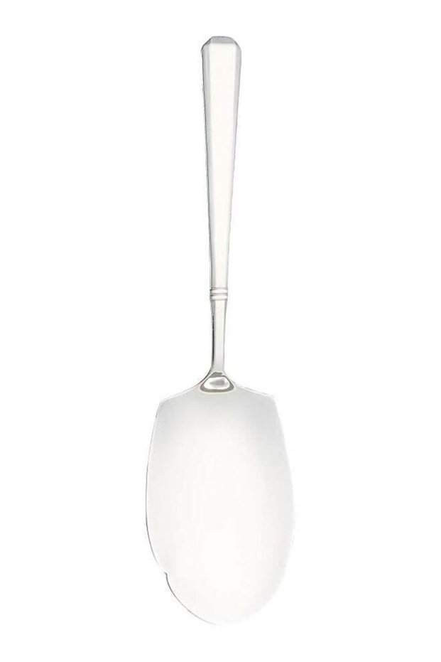 Stainless Steel Rice Serving Silver