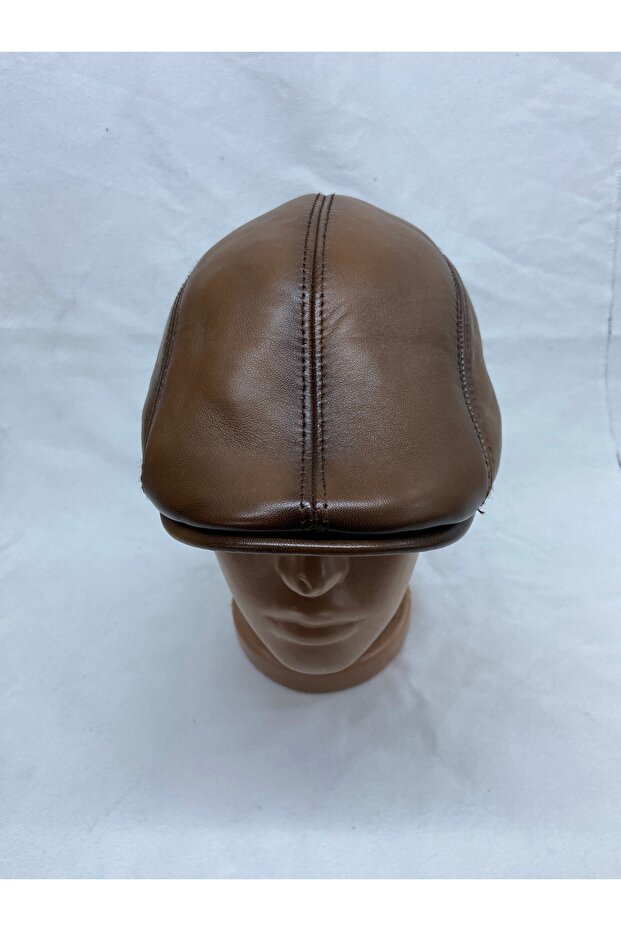 DERİ KASKET ŞAPKA - 2