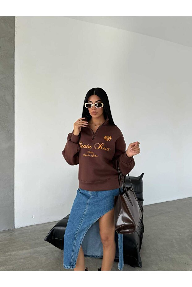 Sweatshirt Fashion Begins Here 3-Thread Fleece-Lined City Factory Outlet