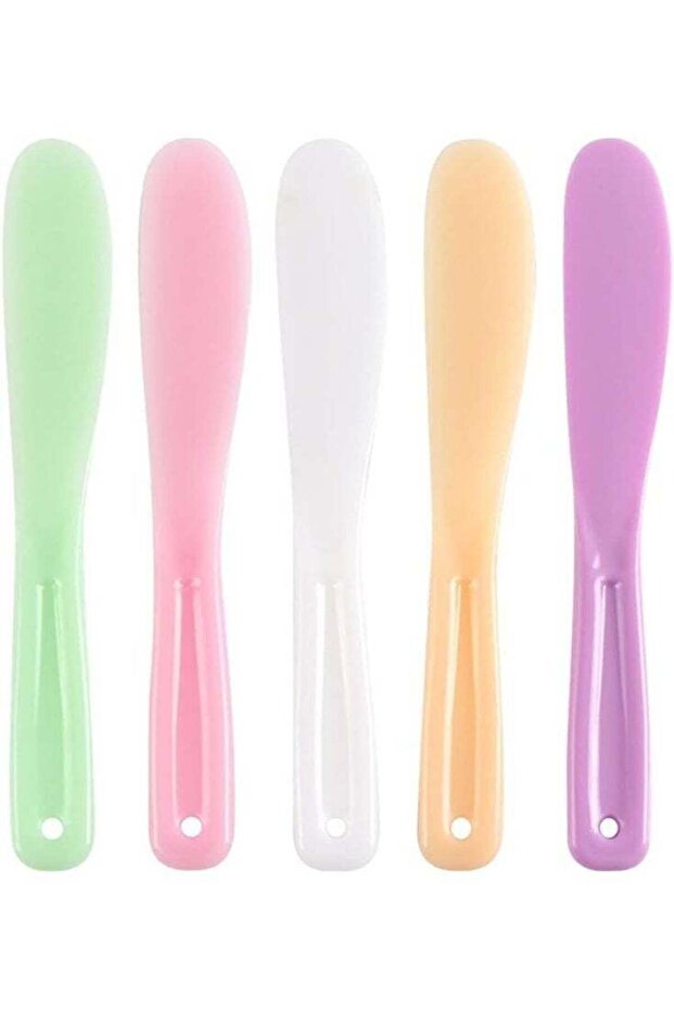 10 Pcs Disposable Makeup Mixing Spoon, Scraper Spatula Beauty Spoon, Multifunctional Mixing Bar DIY Lotions Applicator
