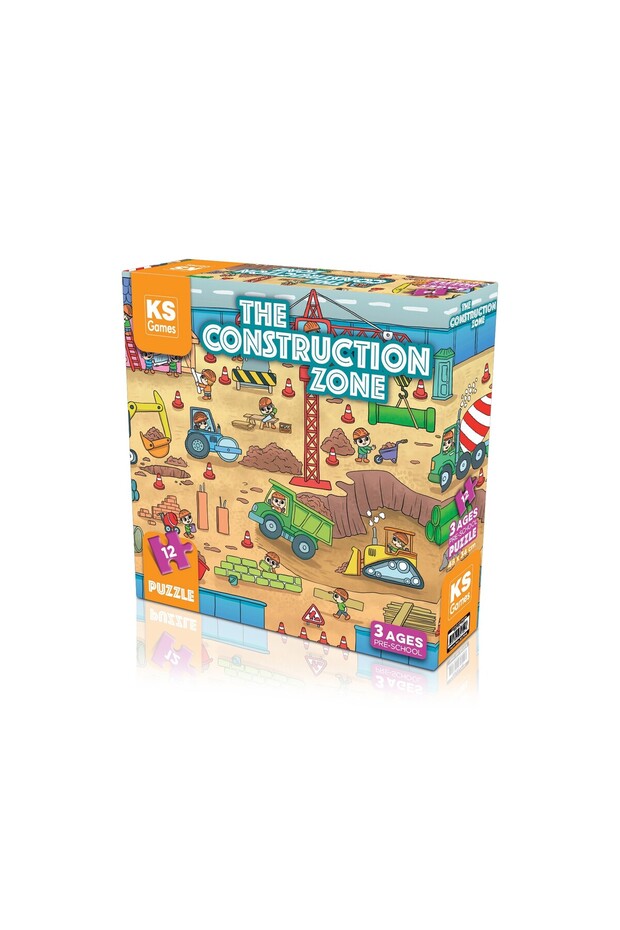 12 Parça Puzzle - The Construction - 1