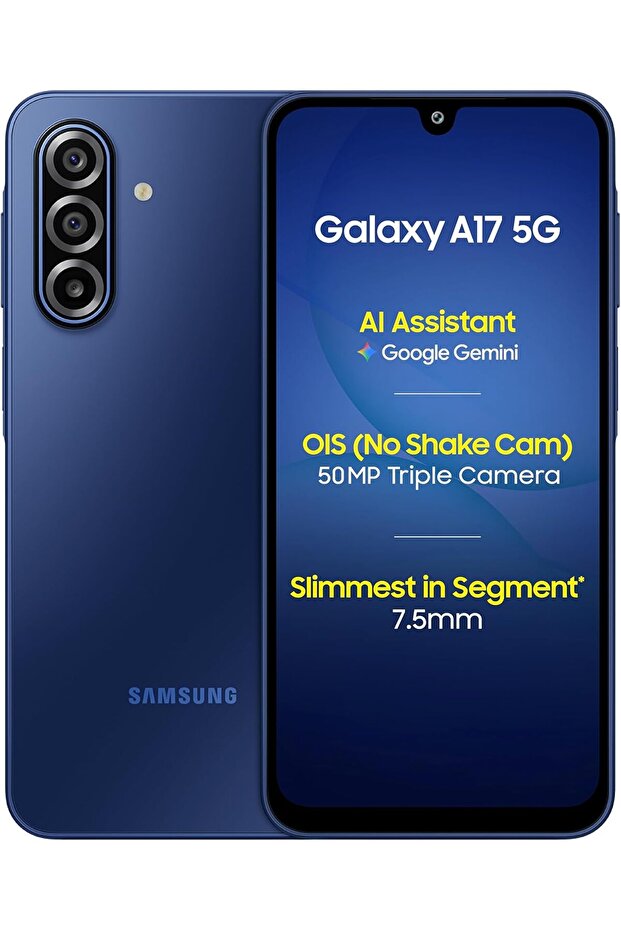 Galaxy A17 5G Blue (8GB RAM / 256 GB Storage) without charger International Version