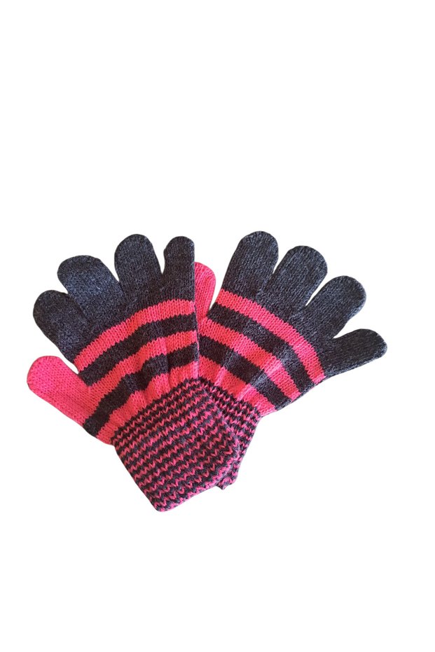 Children's Gloves Burgundy Blue Baby Gloves 1-4 Years