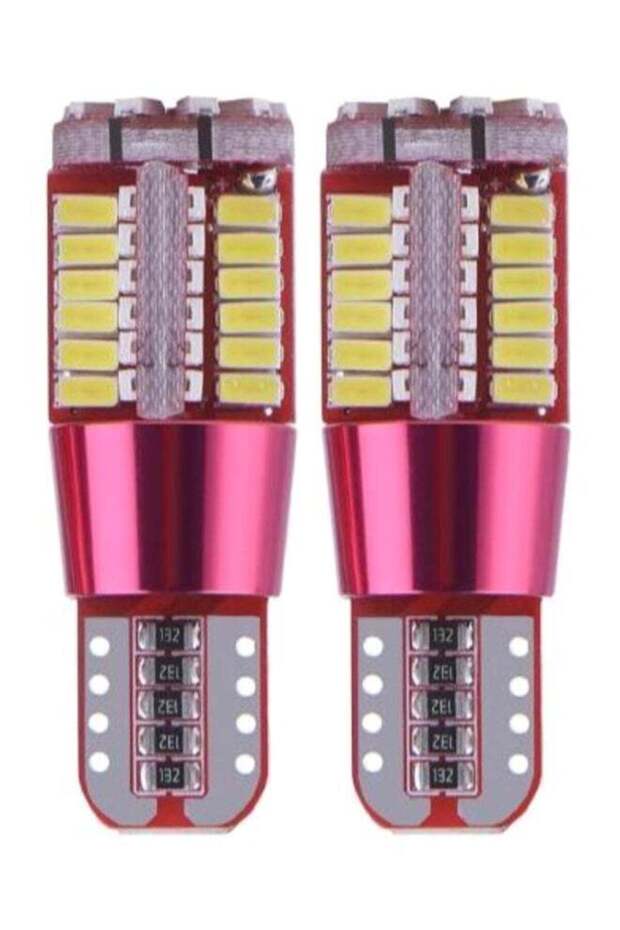مجموعة مصابيح إشارة داخلية LED فائقة الأبيض من Canbus DRL مكونة من قطعتين 2.0